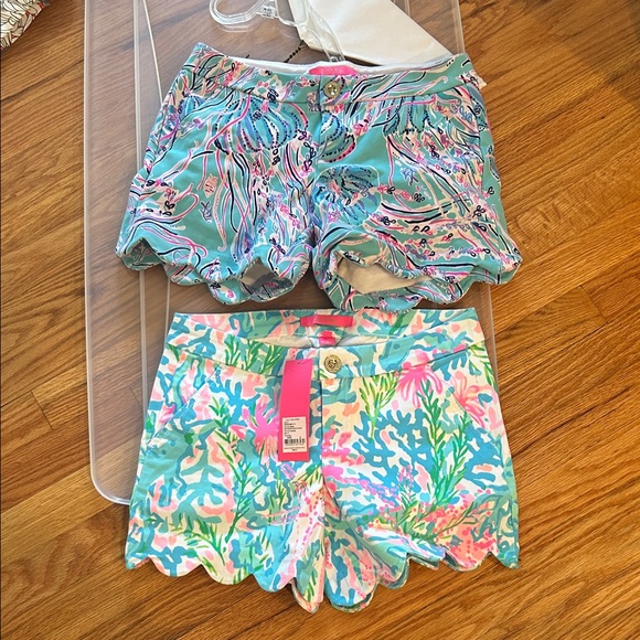 Lilly Pulitzer Multicolor Women's Shorts Set - Picture 1 of 1
